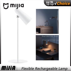 새로운 Mijia LED 책상 램프 다기능 Type-c 충전식 독서 램프 3 in 1 연구 사무실 휴대용 침대 옆 야간 조명