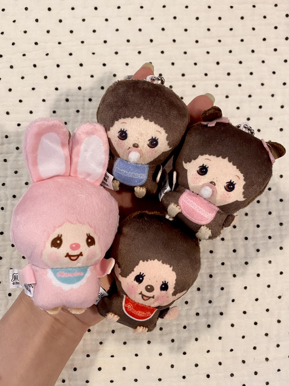 뵈르 일본 몬치치 봉제 인형 마스코트 키홀더 키링 가챠 캡슐토이
