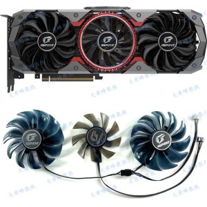 컬러풀 RTX2080 RTX2080ti RTX2070 그래픽 비디오 카드용 냉각 팬