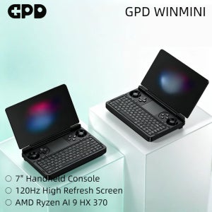 GPD WIN 미니 2026 AMD AI 9 HX 370 7인치 휴대용 게임패드 태블릿 32GB 램 2TB 롬 포켓 미니 PC 노트북 게임 플레이어 콘솔 프로