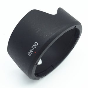 EW-73D 렌즈 후드 리버시블 카메라 렌즈 액세서리, 캐논 80D 7DII 7D2 77D 760D EF-S 18-135mm USM용, 67mm ew 73D EW73D