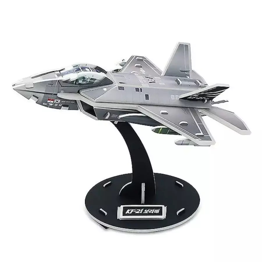 3D퍼즐 한국초음속전투기 보라매 모형 만들기 KF-21