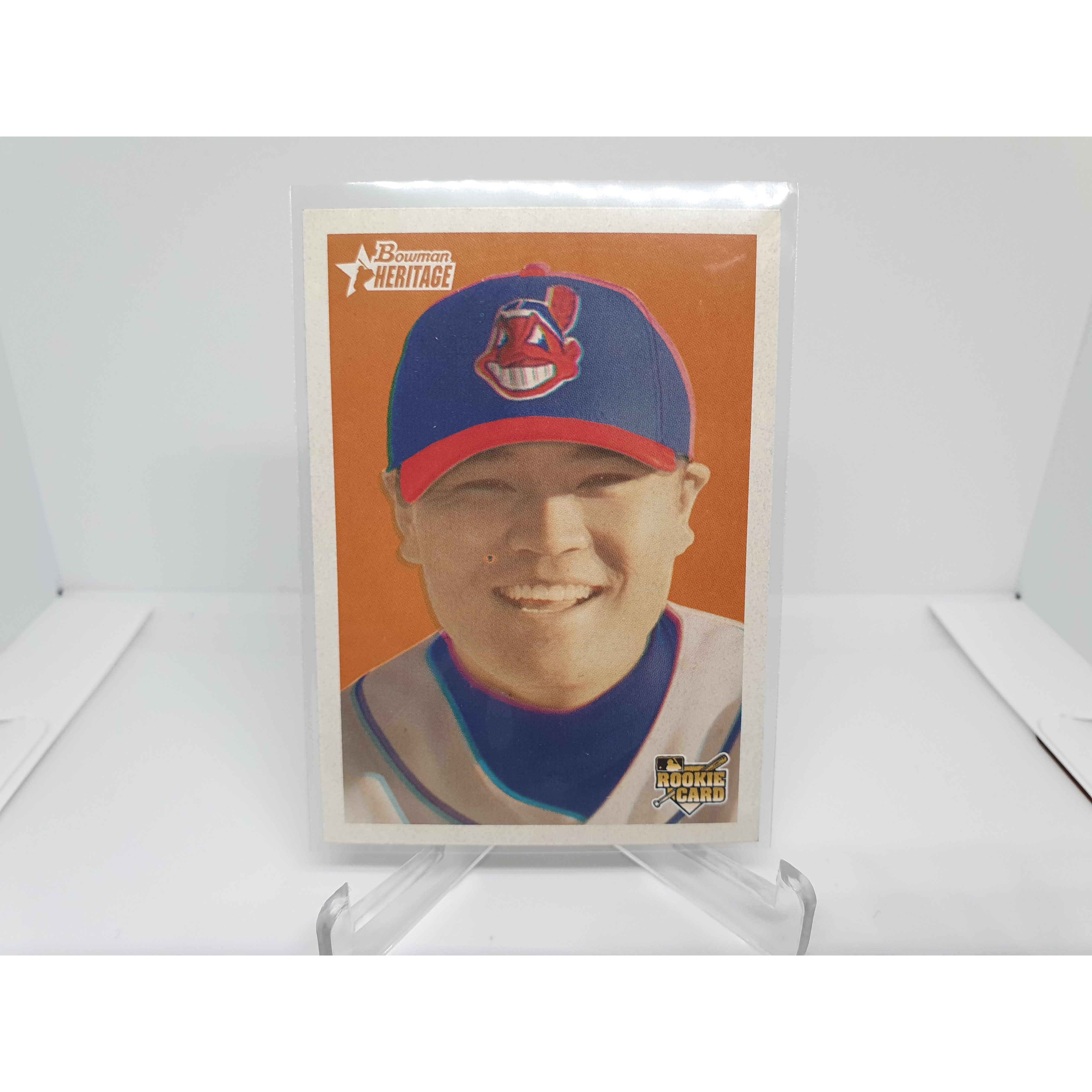 추신수 ﻿RC 2006 Topps Heritage MLB 야구카드 클리블랜드 인디언스