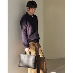 [헤지스ACC] 26FW 블랙 서류가방 HJBA6F855BK