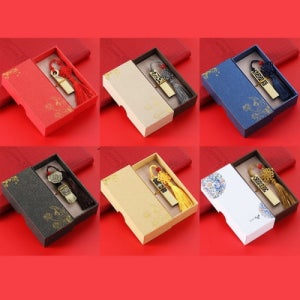 디자인USB메모리선물 무료인쇄 트레디셔널 선물용 USB 메모리 32GB 주문제작