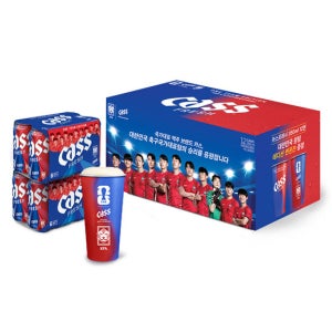 (방문수령)카스 350ml 12캔(변온잔 1개 증정)