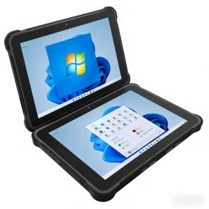 Windows 11 Pro, Intel i5-1235U, 8GB RAM, 256GB SSD를 탑재한 10.1인치 견고한 태블릿, 2D 스캐너를 탑재한 산업용 Windows 태블릿