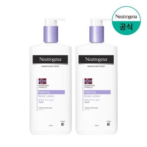 뉴트로지나 릴랙싱 바디 로션 450ml x2
