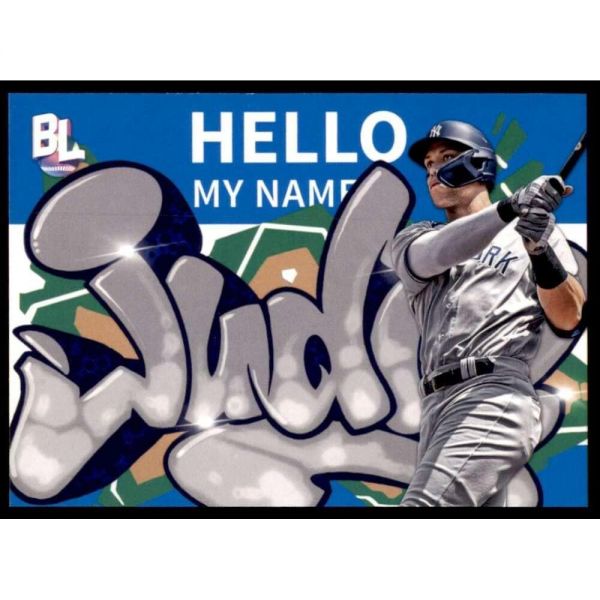2023 탑스 빅리그 롤콜 와일드스타일 에디션 RC4 아론 저지 NMMT 뉴욕 양키스 야구 트레이딩 카드 MLB