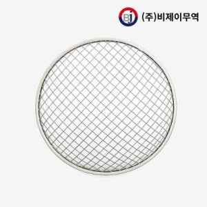 [비제이무역 밝은참숯] 일회용 원형 석쇠 (200개입) 1BOX