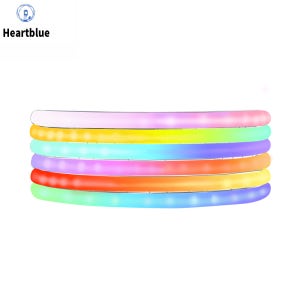 5mm PCB WS2812B 개별 주소 지정 가능 COB 스트립 240LEDs/m WS2811 RGB IC 풀 컬러 픽셀 고밀도 COB LED 조명 DC5V 12V