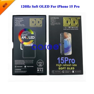 DD 브랜드 120Hz 소프트 OLED LCD 디스플레이 아이폰 15 프로용 LCD 디스플레이 아이폰 15 프로 디스플레이 LCD 스크린 터치 디지타이저 어셈블리