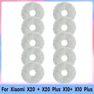 샤오미 로봇 진공청소기 X20 + / X20 Plus X10+ X10 Plus, 드리미 봇 L10s Pro L10s Ultra S10 / S10 Pro L20 Ult 용 걸레 천