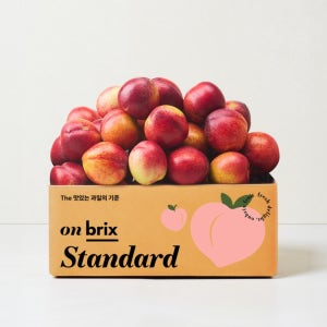 [새벽에On] 새콤달콤 속 노란, 천도 복숭아 1kg / 2kg