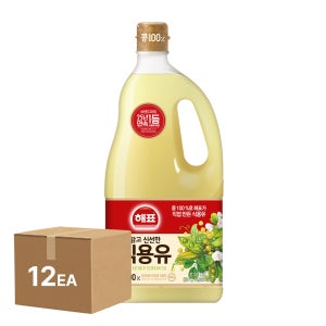 [BOX] 해표 콩기름 1.8L*12개