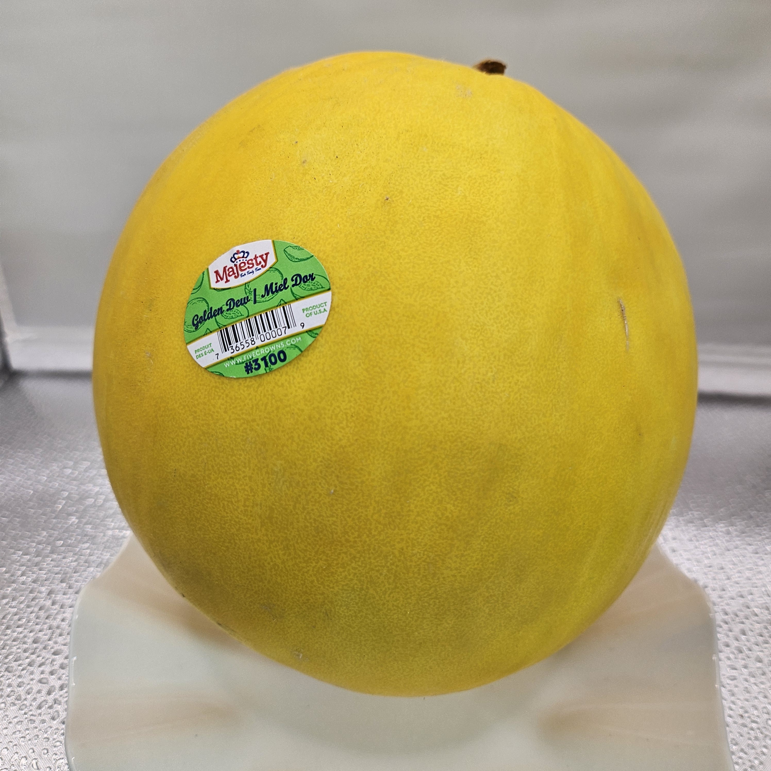 [항공직송/꿀당도] 미국 마제스티 골든듀 멜론 황금빛 골드듀 메론 특품 5개 1.8kg  1개