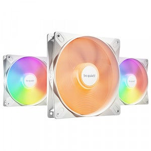 be quiet LIGHT WINGS LX 140mm PWM high-speed 서린 (3팩, 화이트)