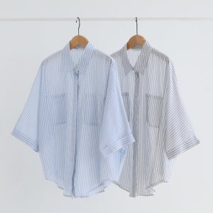 [RR]위니 S/T 썸머 돌먼 셔츠[45939,스트라이프셔츠,여름셔츠,썸머셔츠,돌먼셔츠,가오리셔츠,루즈핏,오버핏]