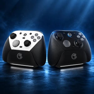 게임써 GAMESIR G7 Pro 8K 천왕성 무선 게임패드 컨트롤러 듀얼커버 버전블루 화이트