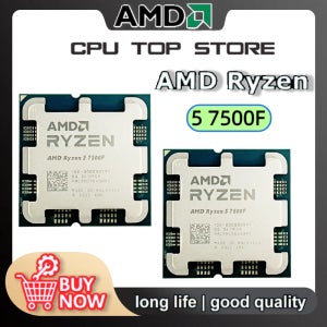 AMD 라이젠 5 7500F 신형 6코어 12스레드 L3=32M DDR5 3.7GHz 프로세서 R5 7500F 5NM 소켓 AM5 65W