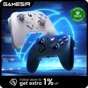 ​ ​ ​ GameSir G7 HE Xbox 유선 게임패드 게임 컨트롤러 (Xbox Series X, Xbox Series S, Xbox One 호환, 홀 이펙트 조이스틱 탑재)