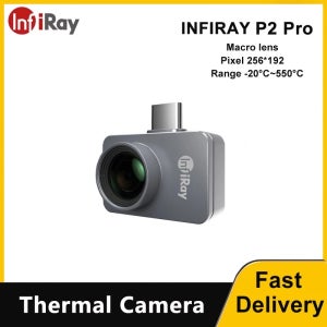 InfiRay P2 Pro 휴대 전화 적외선 열 화상 카메라 PCB 회로 산업용 테스트 바닥 난방 파이프 온도 열 카메라