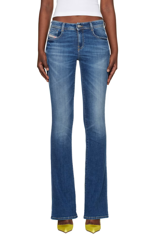 디젤 Blue 1969 D Ebbey Bootcut Jeans 261001F069009