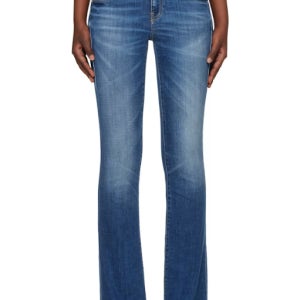 디젤 Blue 1969 D Ebbey Bootcut Jeans 261001F069009