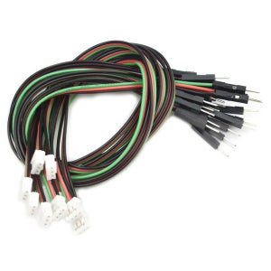 FIT0896 Gravity: 3 Pin PH2.0 to DuPont Male Connector Digital Cable Pack (30cm)
