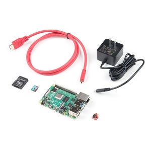 KIT-16383 SparkFun Raspberry Pi 4 Basic Kit - 2GB