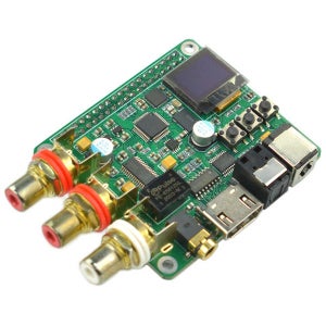 DFR0941 DAC Audio Decoder Board for Raspberry Pi 3B+/ 4B