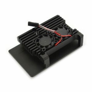 FIT0650 Metal Case for Raspberry Pi 4B (Dual fans)