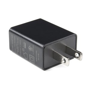 TOL-11456 USB Wall Charger - 5V, 1A (Black)