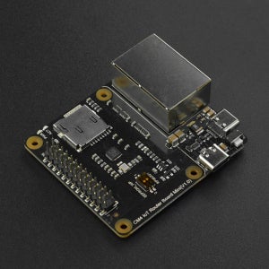 DFR0767-2 Raspberry Pi CM4 IoT Router Carrier Board Mini with Case and PiTray mini