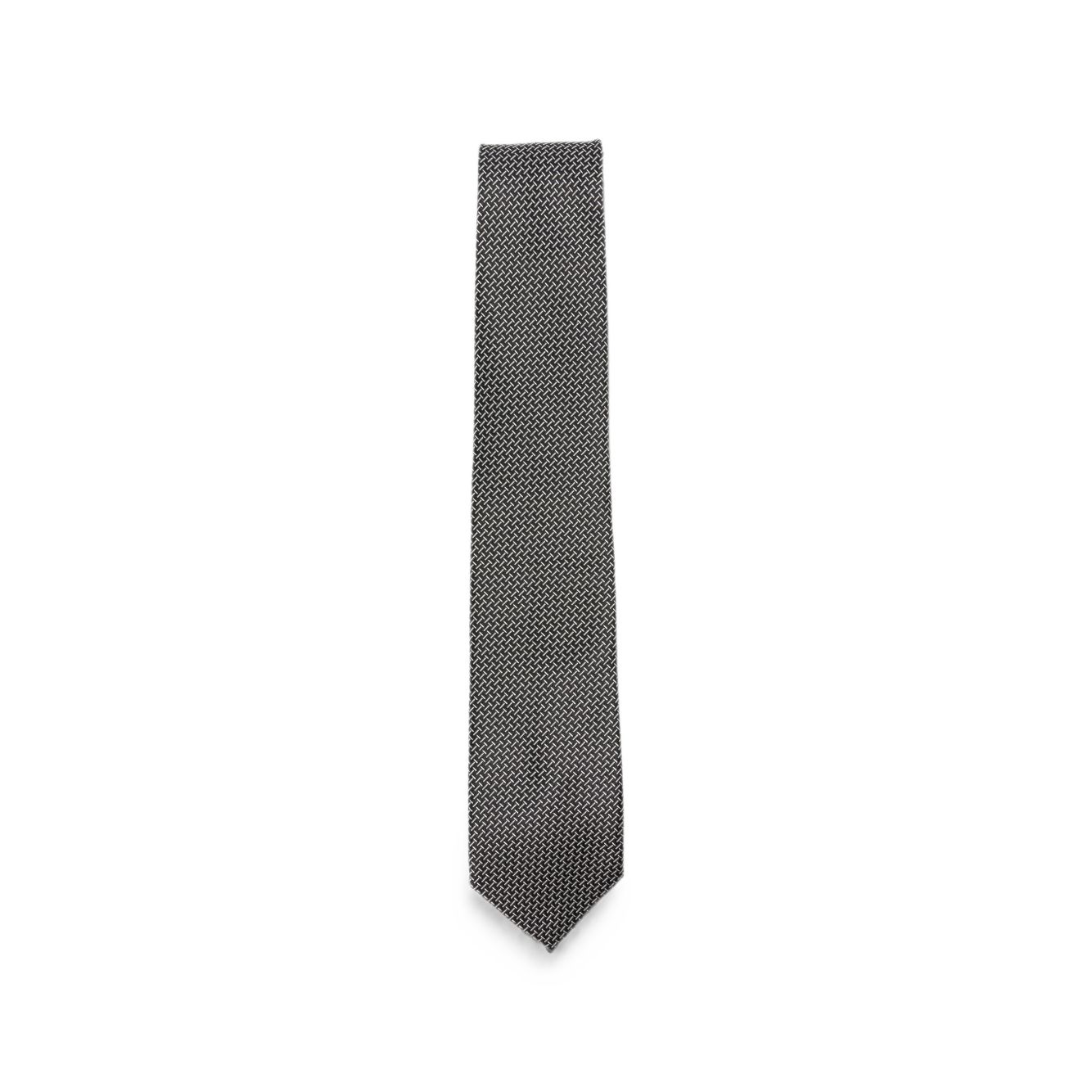 톰포드 patterned tie 원사이즈 블랙계열+화이트계열 STE001S0364
