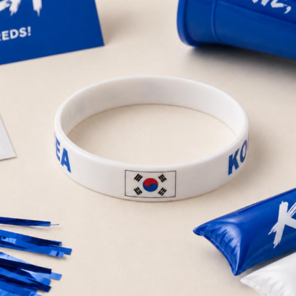 대한민국 팔찌 대한민국팔찌 월드컵 피파 악세사리 굿즈 한국 태극기 기념품 코리아 실리콘