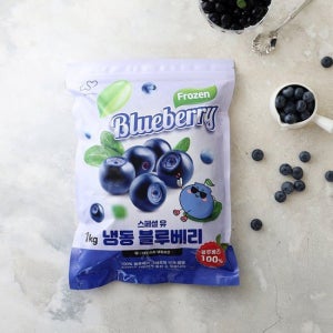 스페셜유 미국 프리미엄 A등급 냉동블루베리 1kg (IQF 급속 개별 냉동) 체험특가