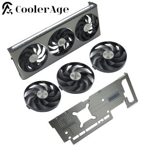 비디오 카드 교체 선풍기, 사파이어 NITRO + AMD Radeon RX 7800 XT 7900 GRE 7900 XTX 그래픽 95MM FD10015M12D