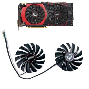 MSI R9 390 R9 380 R7 370 GTX 980 980Ti 970 960 950 게임 그래픽용 새 쿨링 팬 PLD10010S12HH