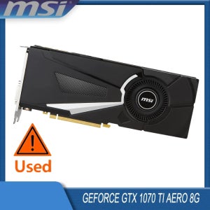 MSI 지포스 GTX 1070 Ti 8GB GDDR5 그래픽 카드 1070 8GB GPU 1070 8G