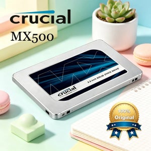 초고속 크루시얼 SSD MX500 BX500 240G 500GB 1TB 2TB 3D NAND SATA 2.5인치 내장형 솔리드 스테이트 드라이브 (노트북용)