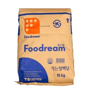 하얀설탕15kg 가는정백당[대한제당,백설탕,설탕,하얀설탕]