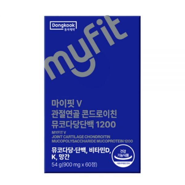 마이핏 V 관절연골 콘드로이친 뮤코다당단백 1200