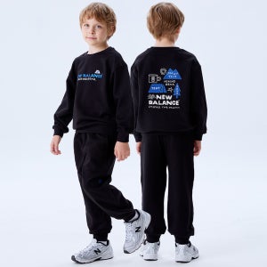 [뉴발란스키즈]Outdoor Sports 라운드 스웻셋업 NK9YF3306U19