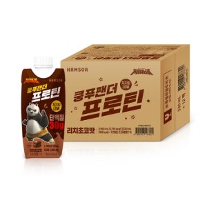 저당 저지방 쿵푸팬더 프로틴 리치초코맛