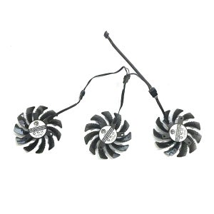 기가바이트 라데온 RX6600XT 6700 6700XT 이글 OC 그래픽 카드 75MM 4핀 PLD08010S12HH T129215SM RX6700XT GPU 팬