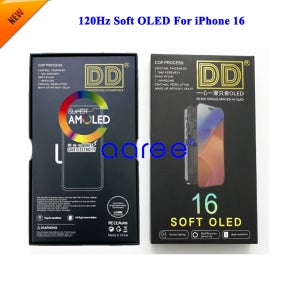 DD 브랜드 120Hz 소프트 OLED LCD 디스플레이 아이폰 16용 LCD 디스플레이 아이폰 16 디스플레이 LCD 스크린 터치 디지타이저 어셈블리