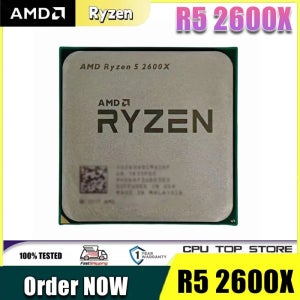 AMD 라이젠 5 R5 2600X 3.4GHz 6코어 12스레드 CPU 프로세서 소켓 AM4