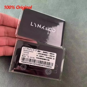 새로운 100% 정품 자동차 블루투스 스마트 리모컨 키 스마트 디지털 NFC 키 카드 (지리 지커 001 009 007 지커 7X 지커 X 용)