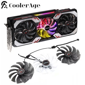 Asrock RX 팬텀 그래픽 카드 교체 선풍기, 6800XT, 6900XT, 6950XT